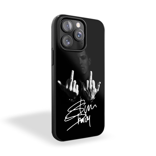 Eminem Signed Poster iPhone 15 Case Cover
