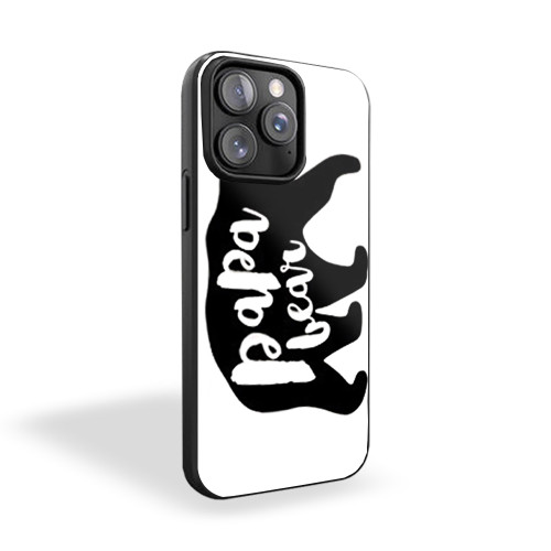 Father's Day Gift Papa Bear 2 iPhone 15 Case Cover