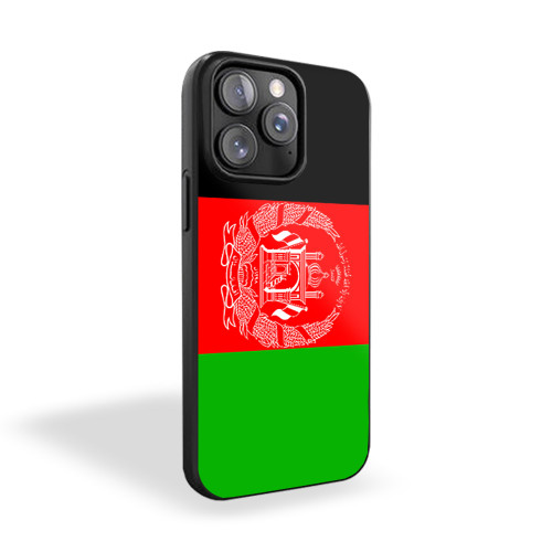 Flag Of Afghanistan iPhone 15 Case Cover