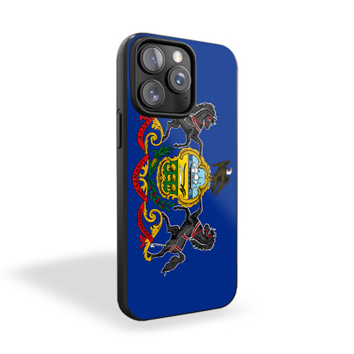 Flag Of Pennsylvania State iPhone 15 Case Cover