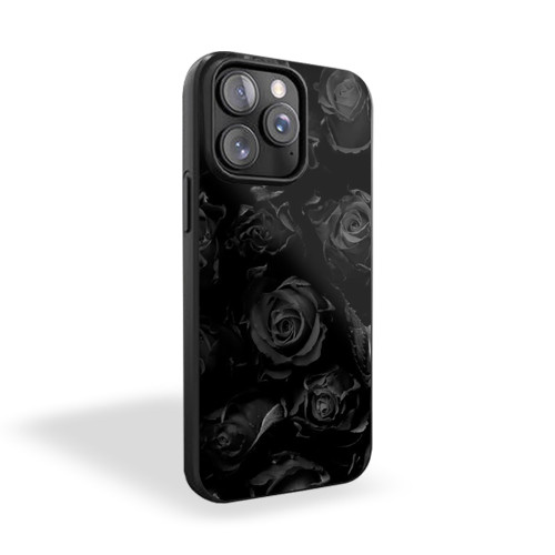 Flower Black Rose 2 iPhone 15 Case Cover