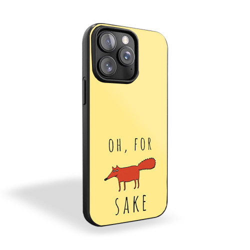 For Fox Sake 2B iPhone 15 Case Cover