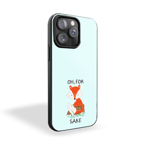 For Fox Sake 3C iPhone 15 Case Cover