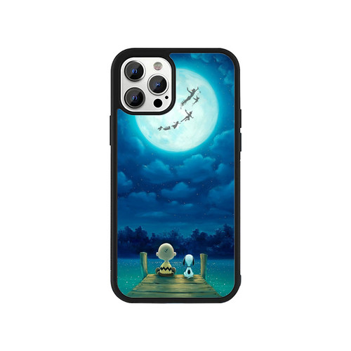 Peanuts And Snoopy With Pater Pan And Tinkerbell iPhone 13 / 13 Mini / 13 Pro / 13 Pro Max Case Cover