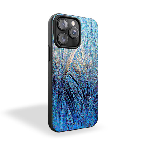 Frost Ice Blue iPhone 15 Case Cover