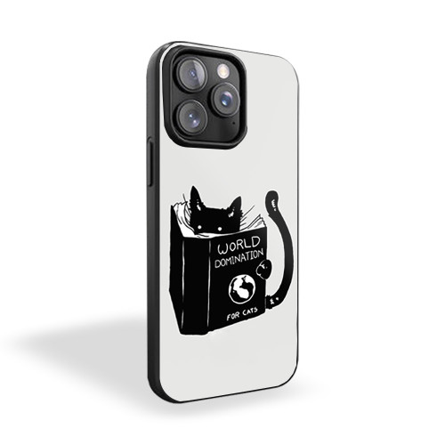 Funny Cat Pretty Drawing iPhone 15 Case Cover