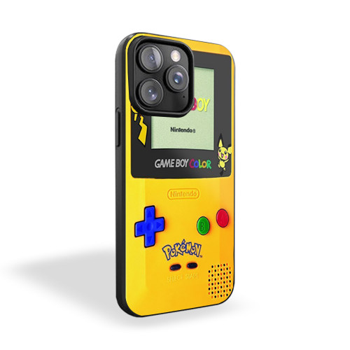 Game Boy Color Pokemon iPhone 15 Case Cover