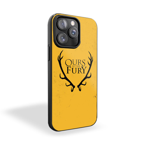 Game Of Thrones Ours Is The Fury Baratheon Durable iPhone 15 Case Cover