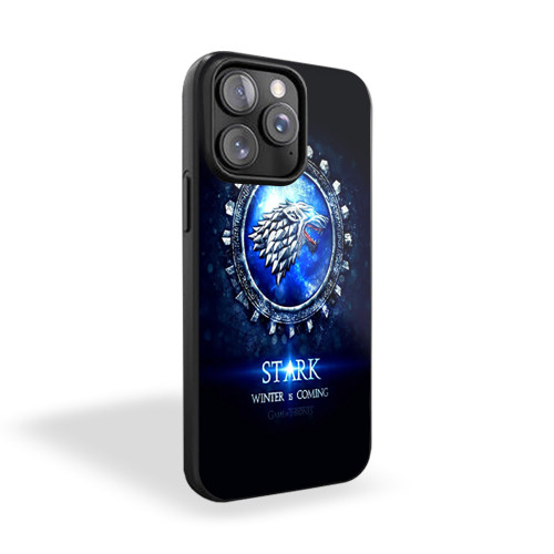 Game Of Thrones Stark Blue iPhone 15 Case Cover