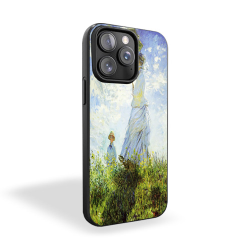 Girl With Umbrella Painting Art 2 iPhone 15 Case Cover