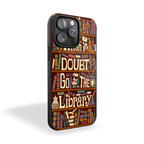 Go To The Library Fans Art iPhone 15 Case Cover