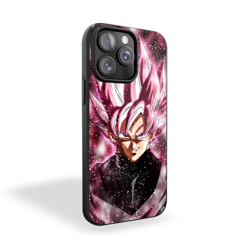 Goku Black Dragon Ball Super Saiyan Rose iPhone 15 Case Cover