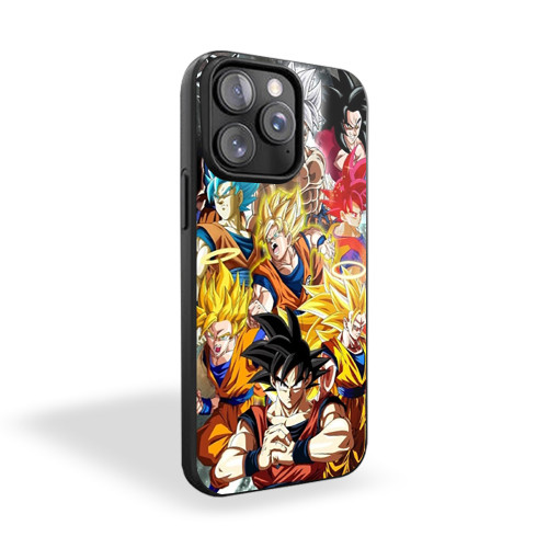 Goku Saiyan Dragon Ball Comic iPhone 15 Case Cover