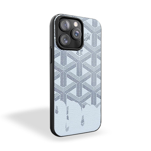Goyard Dropping Art iPhone 15 Case Cover