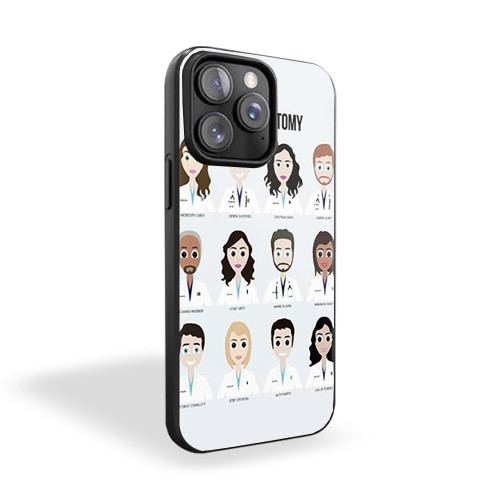 Grey's Anatomy All Characters iPhone 15 Case Cover