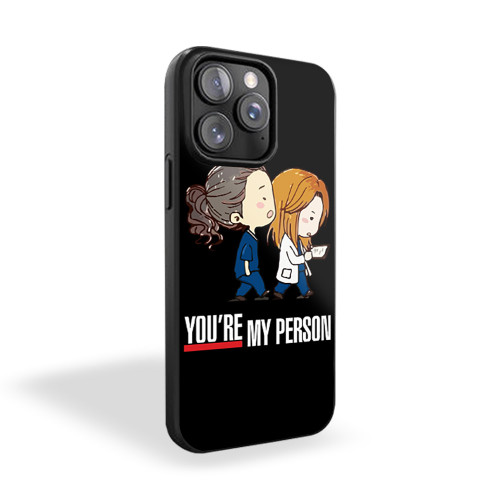 Greys Anatomy Youre My Person Poster iPhone 15 Case Cover