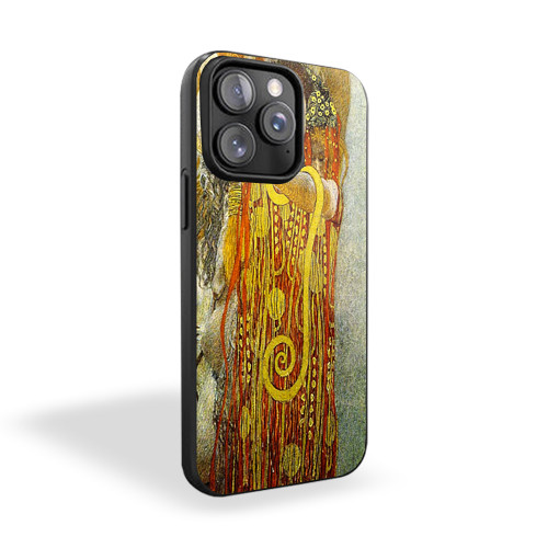 Gustav Klimt Medicine Painting Art 2 iPhone 15 Case Cover