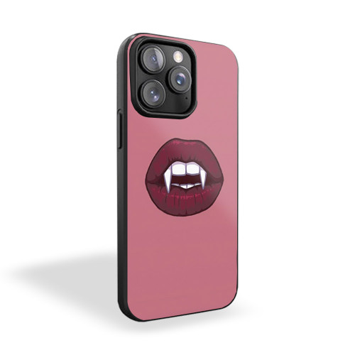 Halloween Vampire Lip iPhone 15 Case Cover