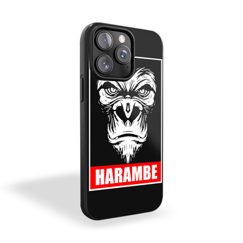 Harambe Poster 2 iPhone 15 Case Cover