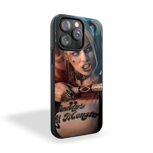 Harley Quinn Baseball Cool Funny Movie Character iPhone 15 Case Cover