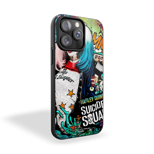 Harley Quinn Comic Character Poster iPhone 15 Case Cover
