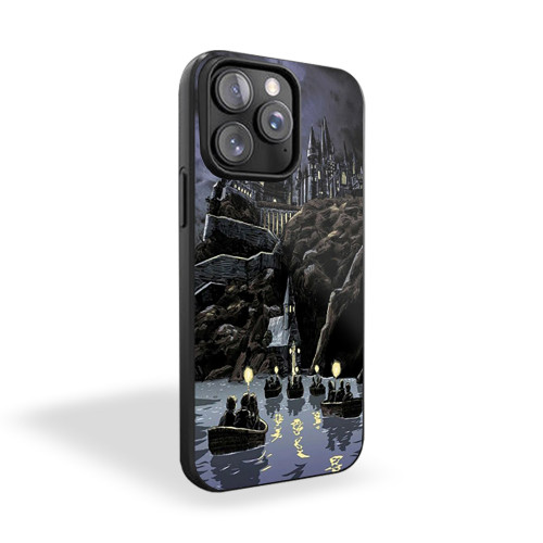 Harry Potter Amazing Hogwarts Moon iPhone 15 Case Cover