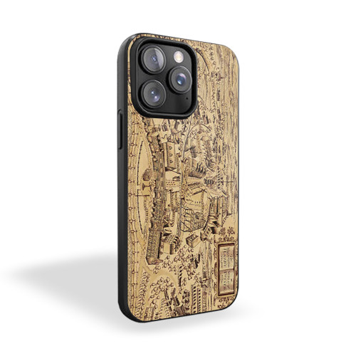 Harry Potter Map iPhone 15 Case Cover