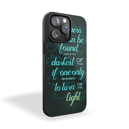 Harry Potter Quotes Happiness Can Be Found iPhone 15 Case Cover