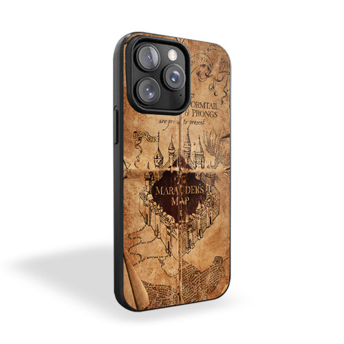 Harry Potter The Marauder's Map iPhone 15 Case Cover
