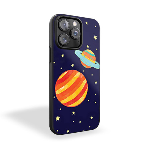 I Love You To The Moon And Back - Outer Space Nursery Art 4 iPhone 15 Case Cover