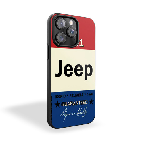 Iconic Jeep iPhone 15 Case Cover