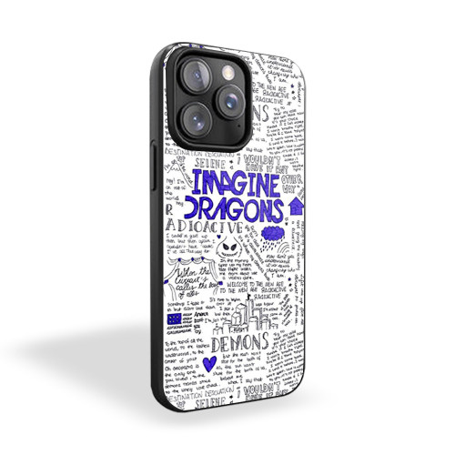 Imagine Dragons Rock Band Collage Quote iPhone 15 Case Cover