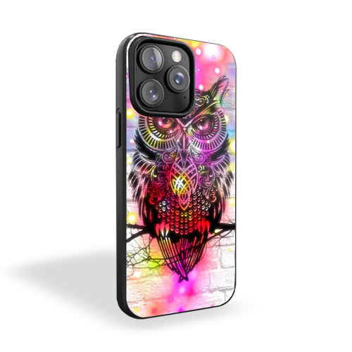 Incredible Owl Tribal Tattoo Art iPhone 15 Case Cover