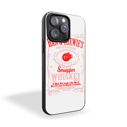 Inspired By Star Wars Han Solo Chewbacca Character Mashup iPhone 15 Case Cover
