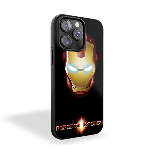 Iron Man Marvel Superhero Helmet iPhone 15 Case Cover
