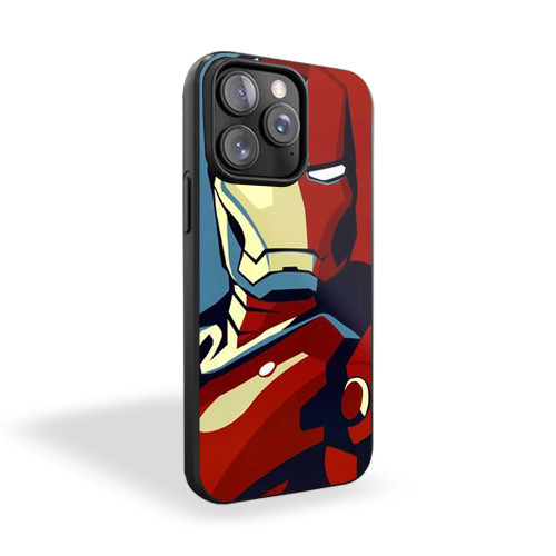 Iron Man Tony Stark The Avengers Red Blue iPhone 15 Case Cover