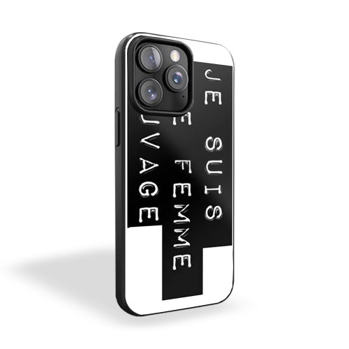 Je Suis Une Femme Sauvage iPhone 15 Case Cover