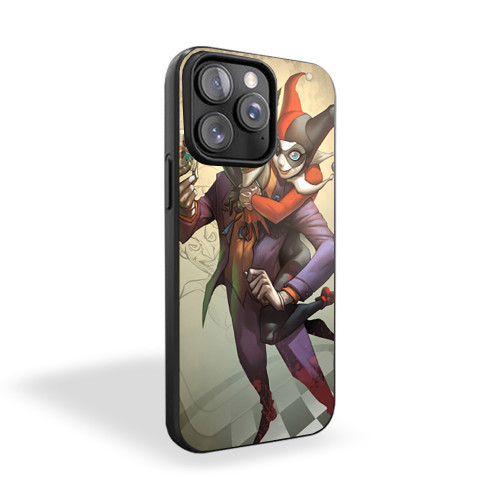 Joker Harley Quinn Seucide Squad iPhone 15 Case Cover