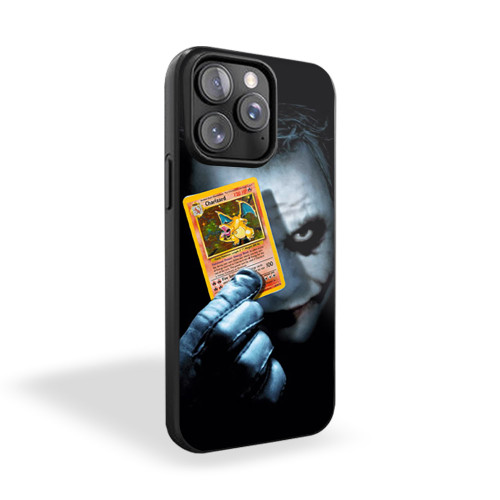Joker Holding Pokemon Art iPhone 15 Case Cover