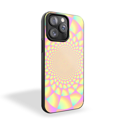 Kaleidoscope Holographic Hologram Slime iPhone 15 Case Cover