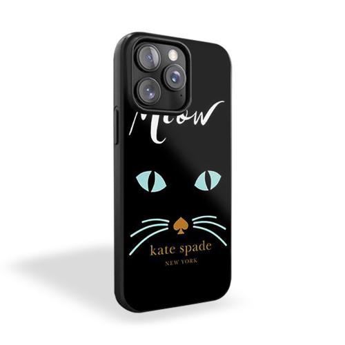 Kate Spade Meow Cat iPhone 15 Case Cover