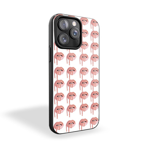 Kylie Jenner Pattern Lips iPhone 15 Case Cover