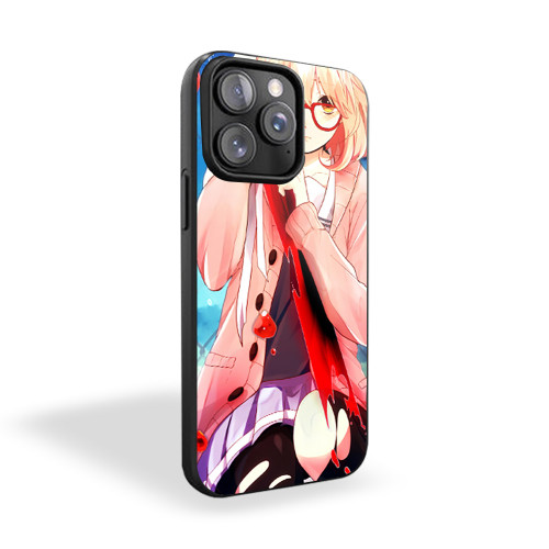 Kyoukai No Kanata Kuriyama Mirai Blood Sword iPhone 15 Case Cover