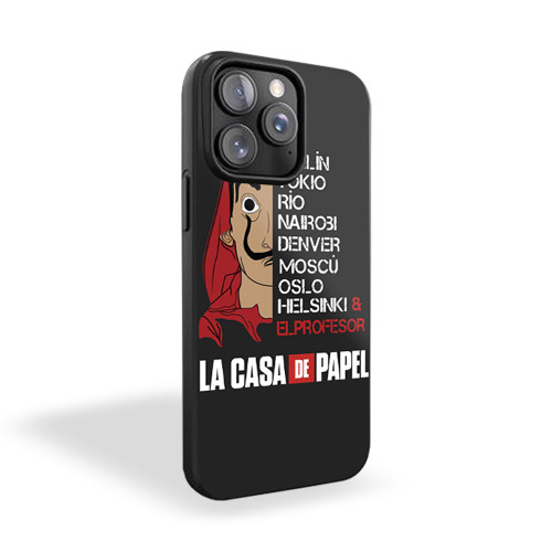 La Casa De Papel Actors iPhone 15 Case Cover