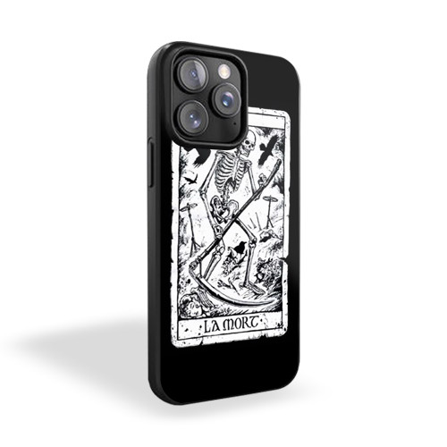 La Mort Death Tarot iPhone 15 Case Cover