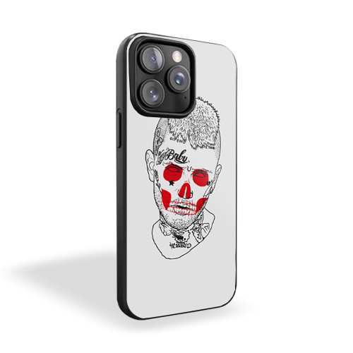 Lil Peep Skull iPhone 15 Case Cover