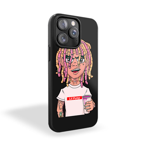 Lil Pump Lean Cup Esskeetit Matte iPhone 15 Case Cover