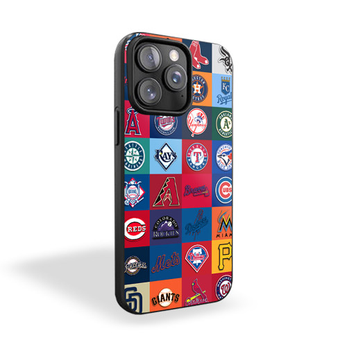 M L B Team Logos iPhone 15 Case Cover
