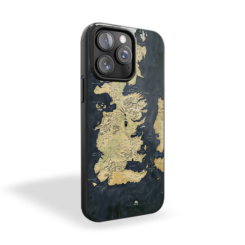 Map Game Of Thrones iPhone 15 Case Cover