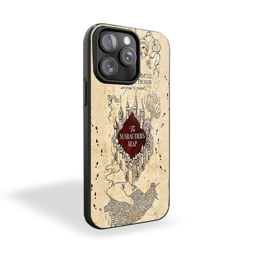 Marauders Map Harry Potter iPhone 15 Case Cover